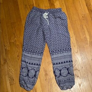 ROXY soft cotton lounge pants